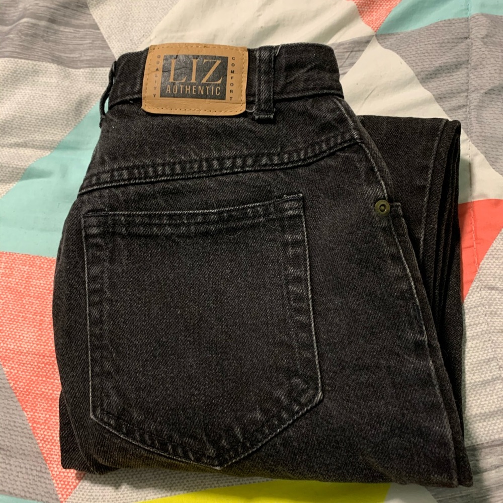 Black mom jeans